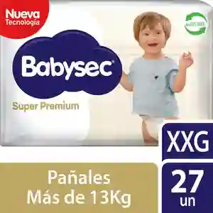 Babysec Pañal Súper Premium XXG