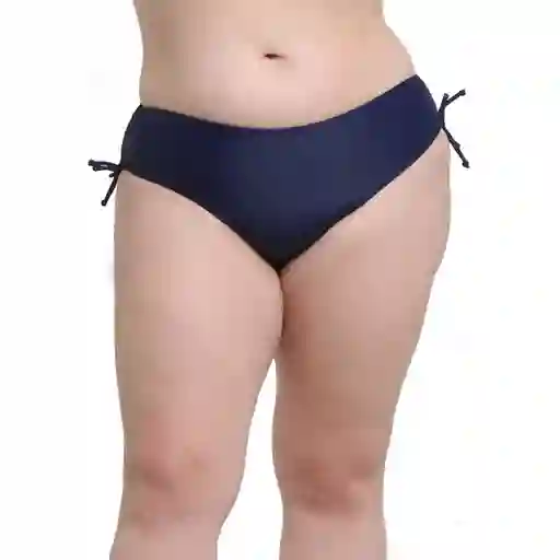 Bikini Calzón Ajustable Caderas Azul Marino Talla XL Samia