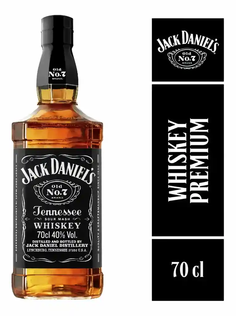 Jack Daniels Whisky Old Tennessee No.7