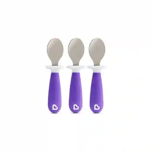 Munchkin Set Cucharas Violeta