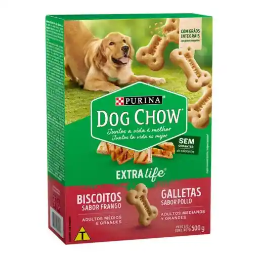 Dog Chow Snack Galleta Para Perros Medianos/Grande 500 g