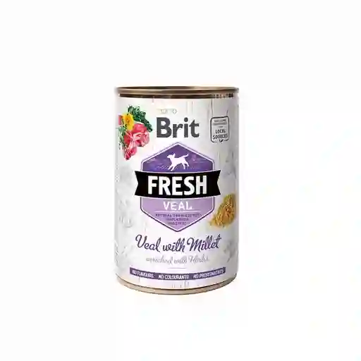 Brit Fresh Alimento para Perro con Ternera y Mijo