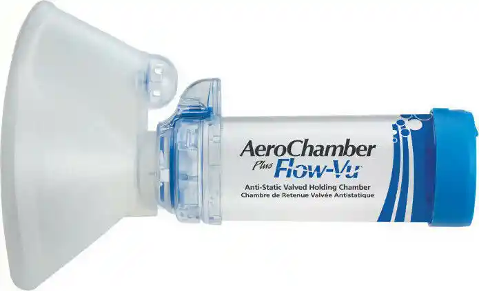 Aerochamber Mascarilla Plus Azul