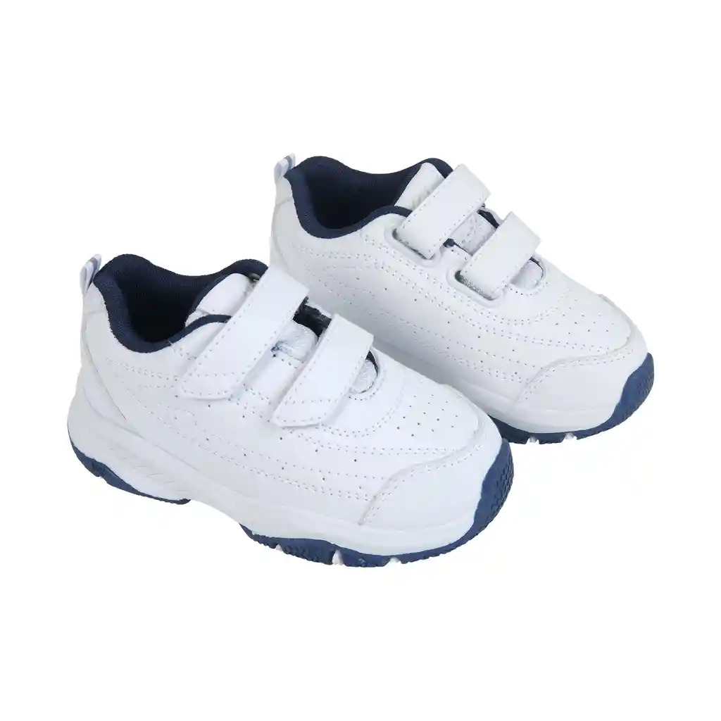 Zapatillas Deportiva Escolar Junior Niño Blanca Talla 29