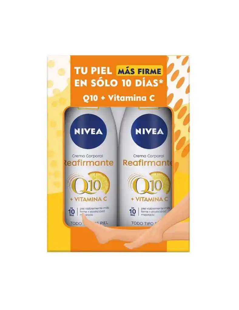 Nivea Crema Corporal Reafirmante Q10 y Vitamina C