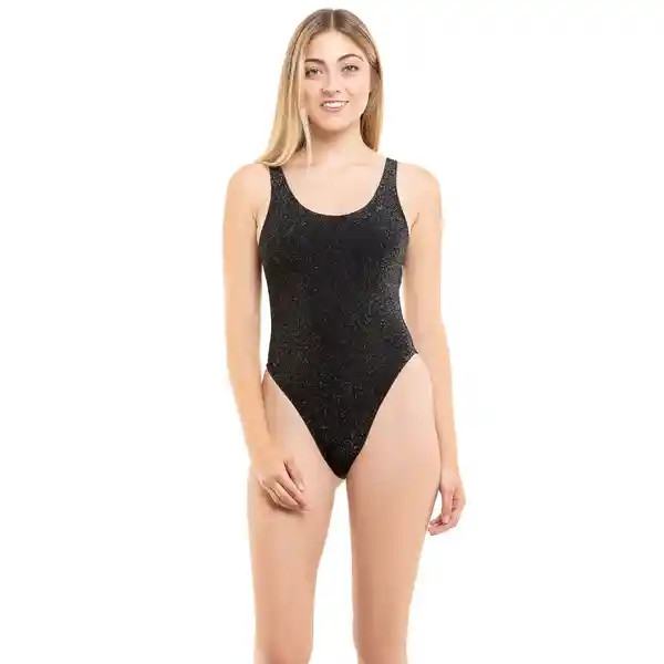 Entero Baywatch Negro Brillante Talla M Samia