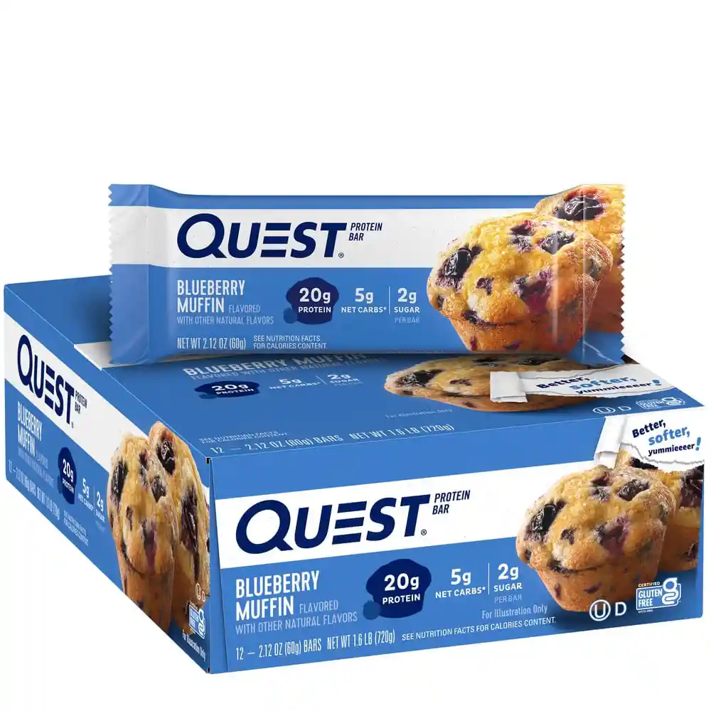 Quest Barra Proteica Blueberry Muffin