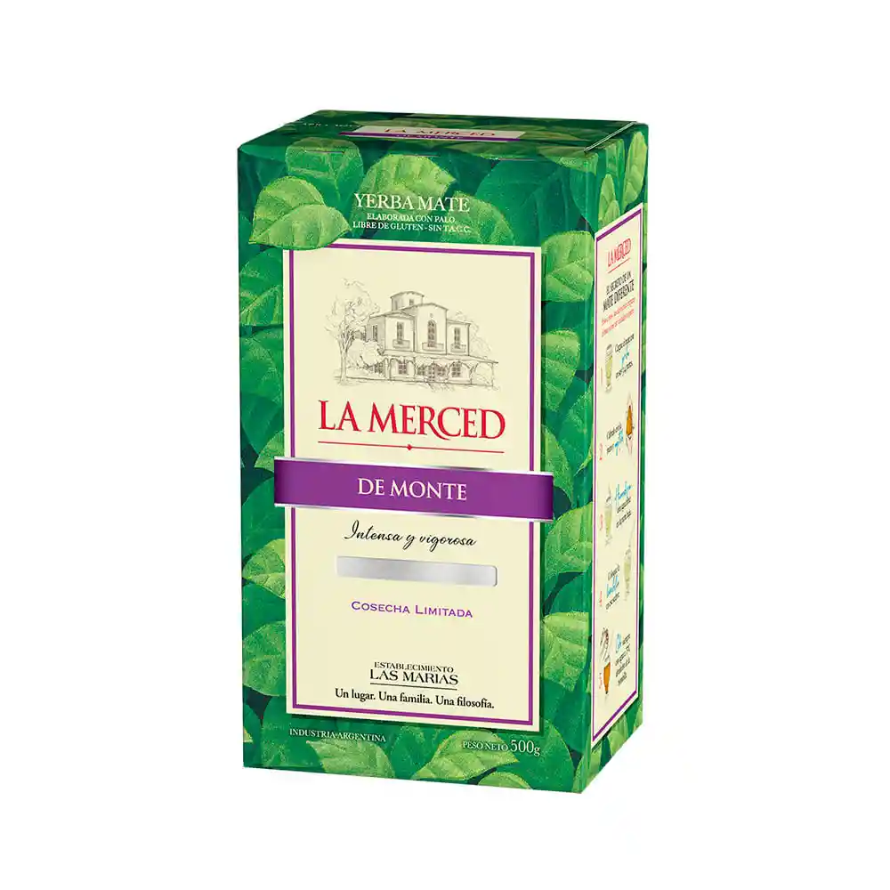 La Merced Yerba Mate Con Palo 500 Gr