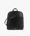 Lounge Mochila Cuero Strap Negro