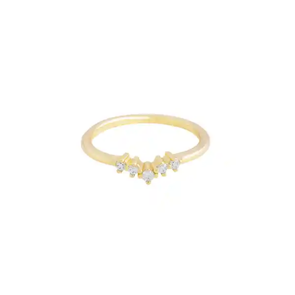 Anillo Lyla Baño de Oro Talla 5 Noa Joyas