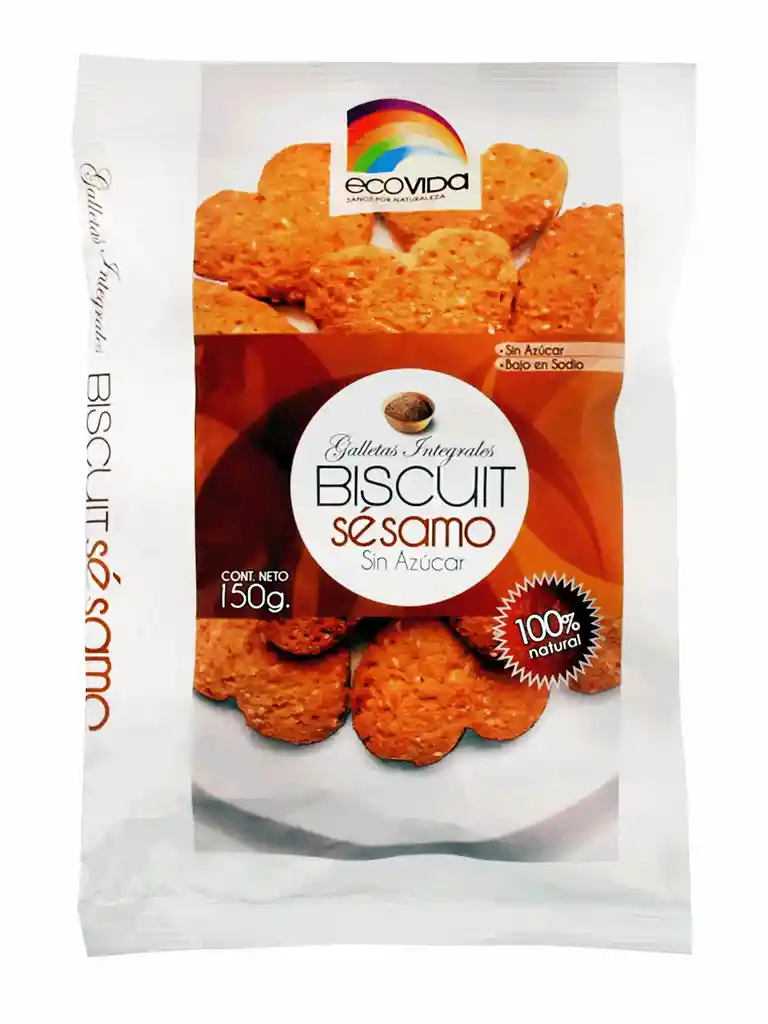 Ecovida Galleta Sesamo Integral Licht150