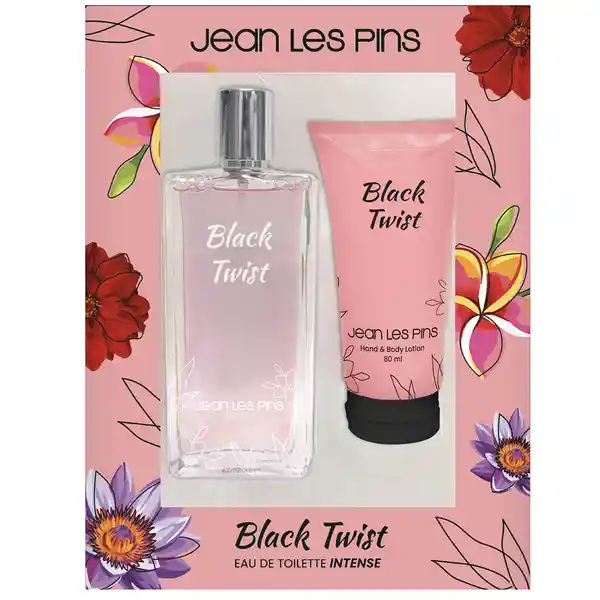 Jean Les Pins Set Perfume Black Twist + Body Lotion