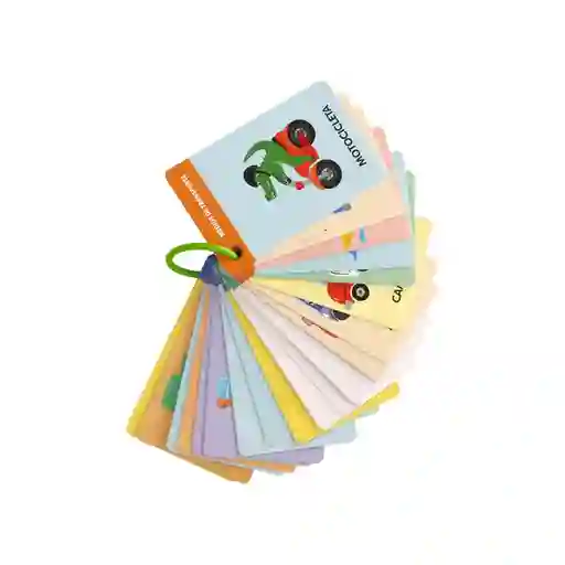 Set Tarjetas Con Transportes y Objetos Para Niños