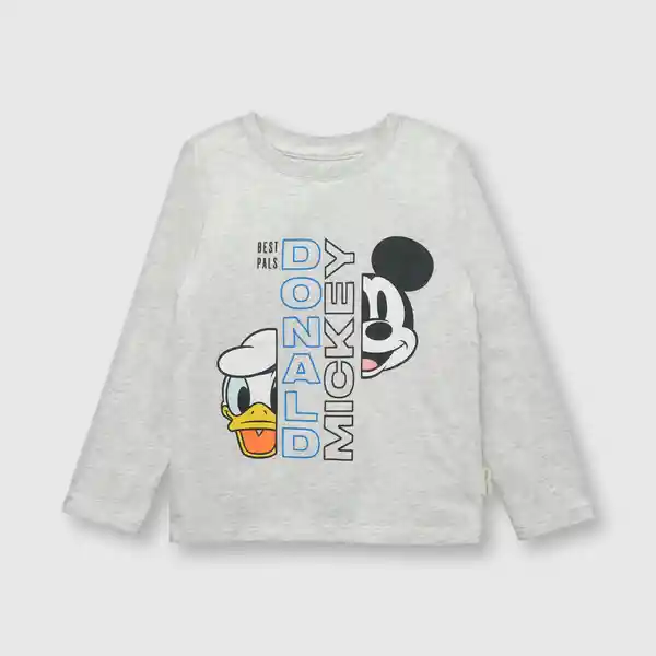 Polera de Bebé Niño Donald Light Melange Talla 24M Colloky