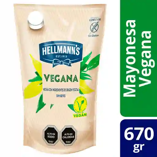 Hellmanns Mayonesa Vegana