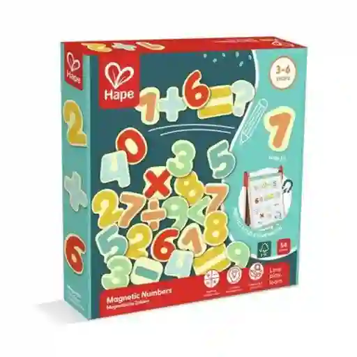 Hape Juguete Magnetic Numbers - E2007