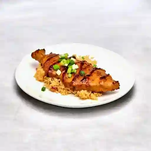 Diente de Dragon Carne con Arroz Chaufan