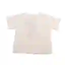 Polera Bebe Niño Blanco Pillin 12 M