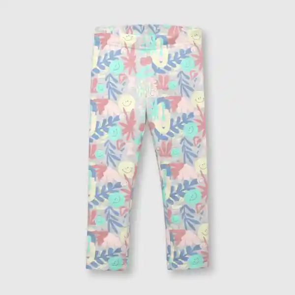 Pata Estampada de Bebé Niña Perla Melange Talla 9/12M Colloky