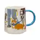 Tazón de Cerámica Con Diseño de Animales 480 mL 3224306000053