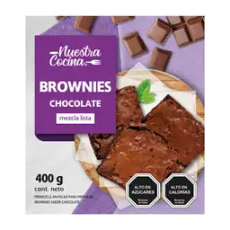 Nuestra Cocina Premezcla Brownies Chocolate 400 g