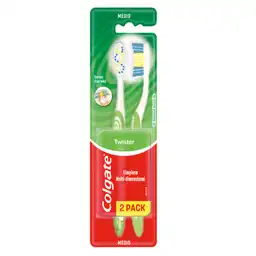 Colgate Cepillo De Dientes Twister Medio