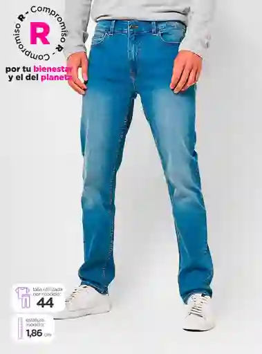 Jeans Hombre Marquis Algodón Slim Talla 42