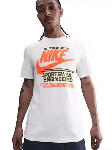Nike Polera Nsw Tee 6mo Ftr Blanco M HQ9157-100