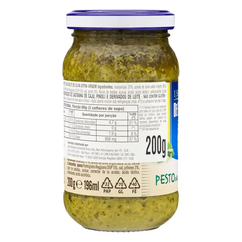Pesto Alla Genovese 200 Gr