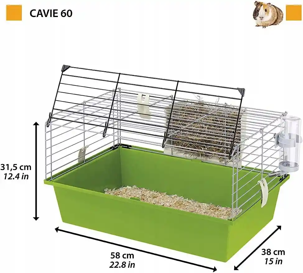 Ferplast Jaula para Roedores Cavie 60 Gabbia