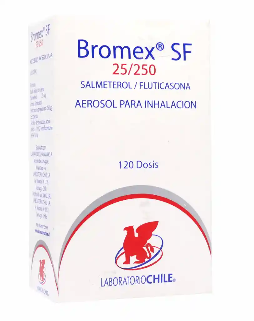 Laboratorio Chile Bromex Sf Inh 25 250 X 120 Dosis