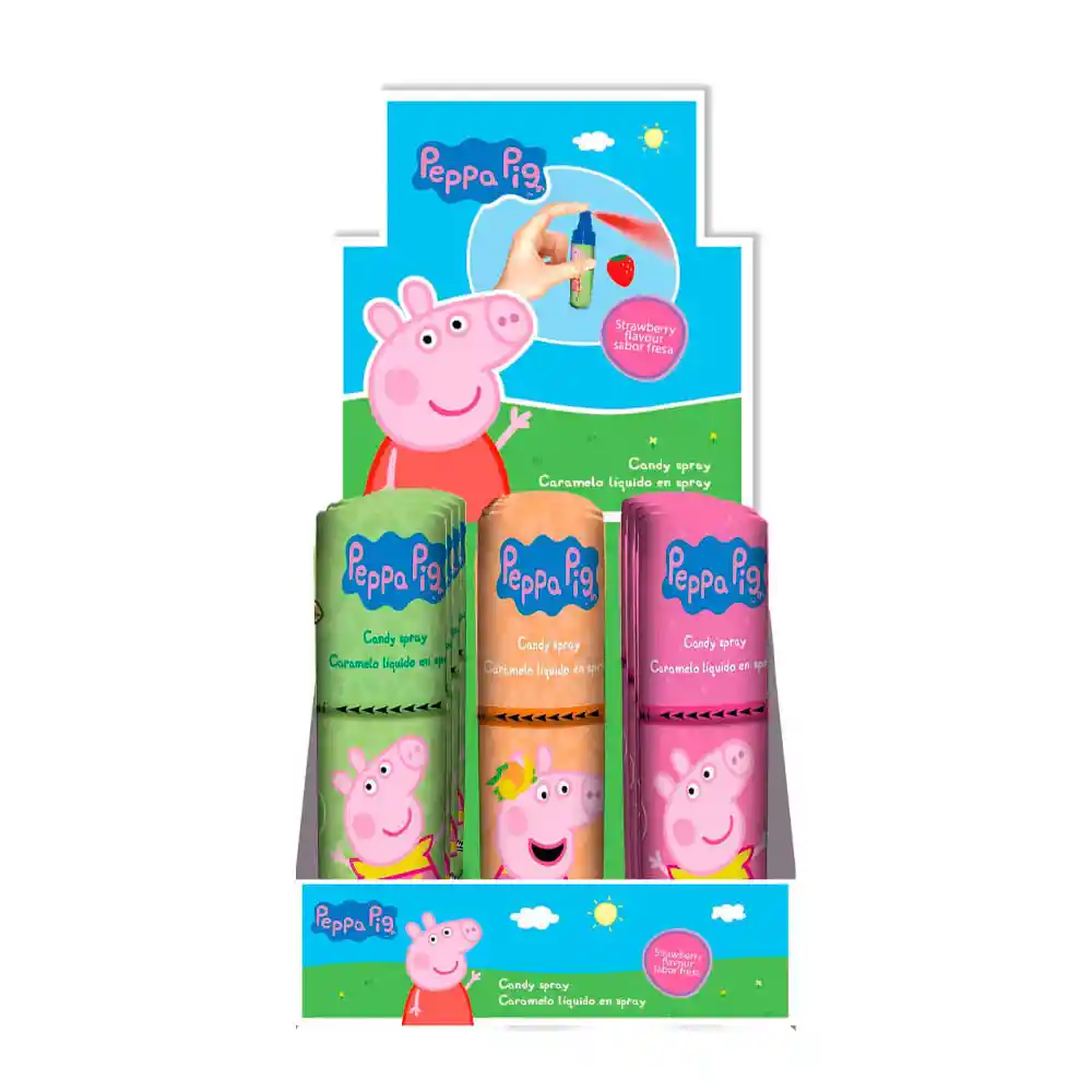 Caramelo en Spray Brickell Peppa Pig Surtido