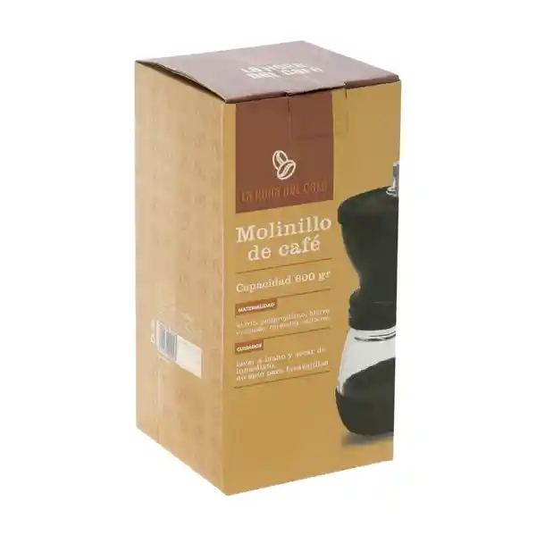 Molinillo de Café Vidrio Hierro Cromado 600 g