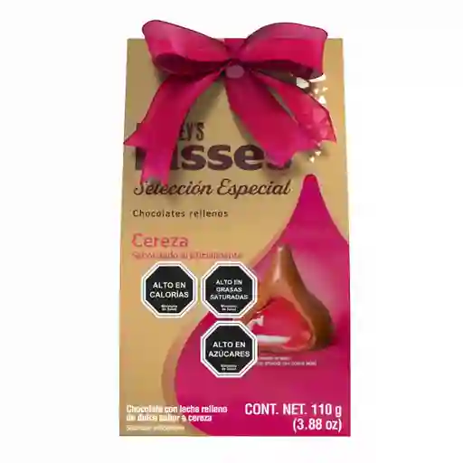 Hersheys Chocolate Kisses con Leche Relleno con Dulce de Cereza 