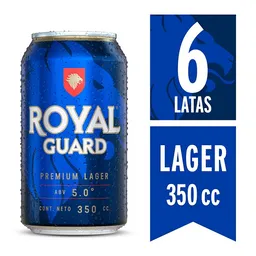 Royal Guard Cerveza Premium Lager en Lata