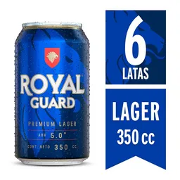 Royal Guard Cerveza Prémium Lager en Lata