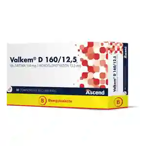 Valkem D (160 mg / 12.5 mg)