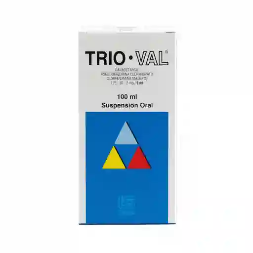 Trio Val Suspensión Oral (125 mg / 30 mg / 2 mg)