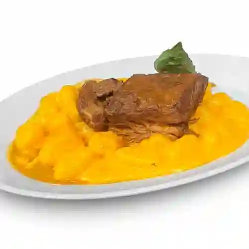 Ñoquis con Plateada