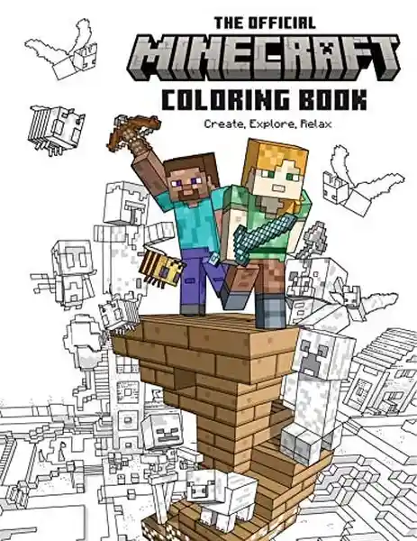 The Official Minecraft Coloring Book - Insight Editions