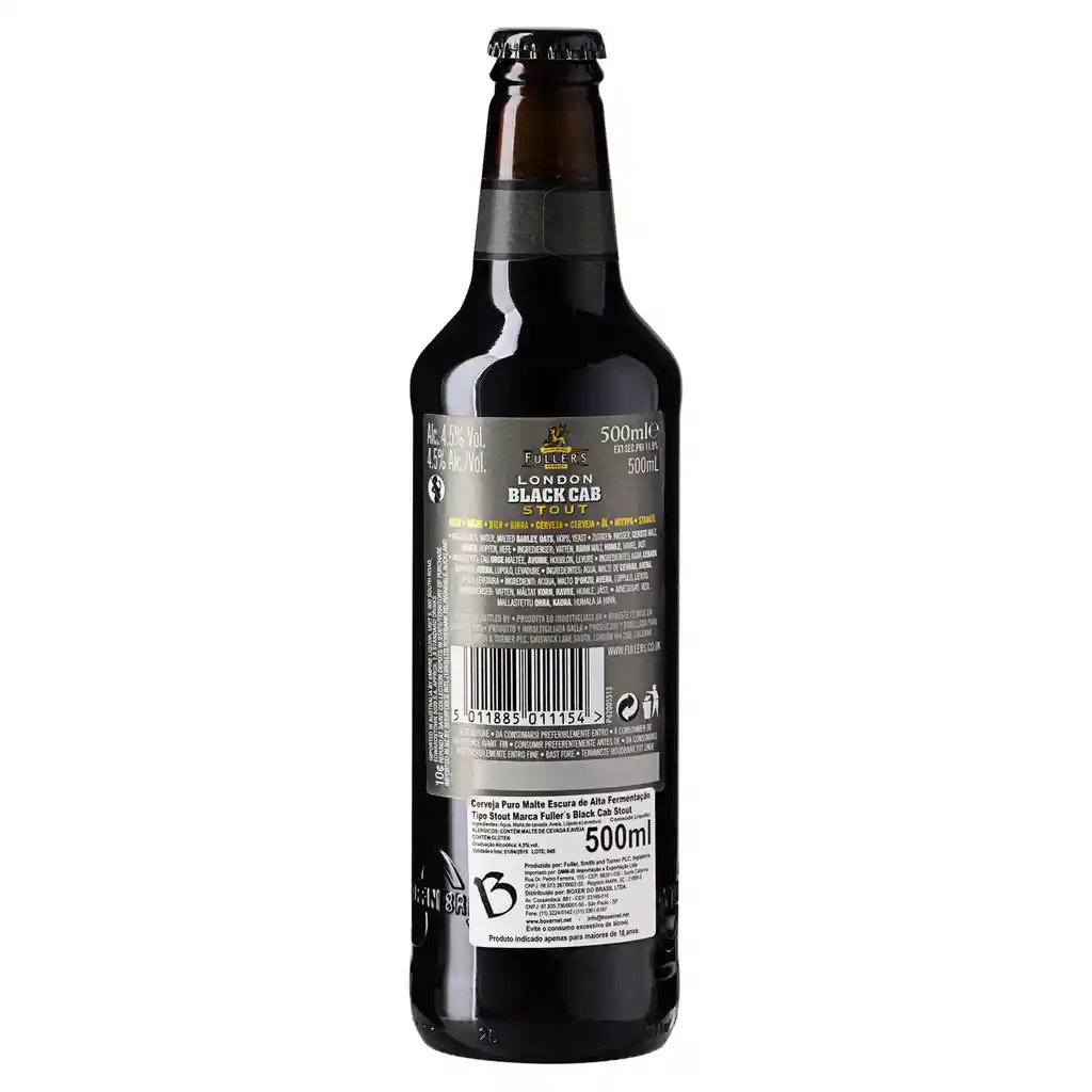 Fullers Impo Cerveza Black Stout 4.5°