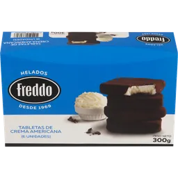 Freddo Helado Tabletas de Crema Americana