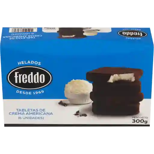 Freddo Helado Tabletas de Crema Americana