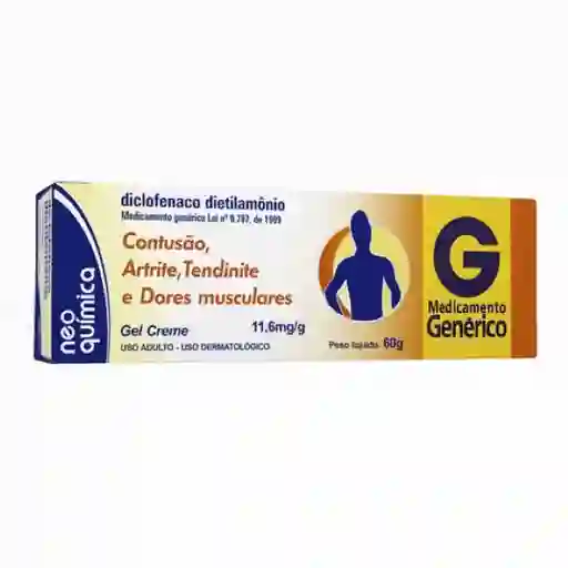 Diclofenaco Gel Topico 1.16
