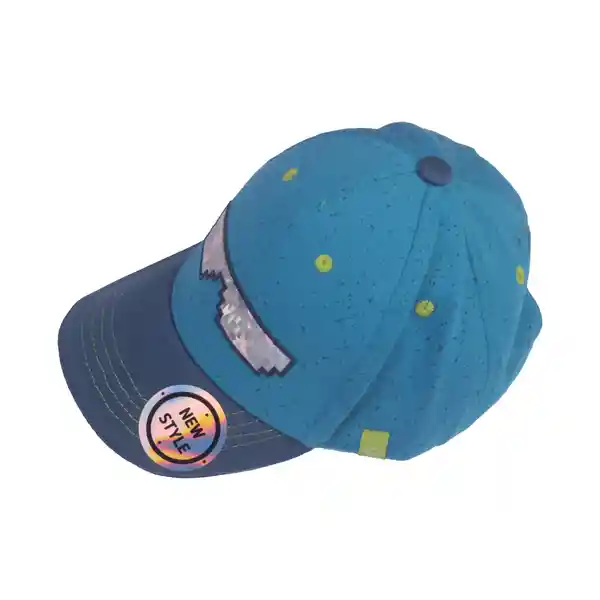 Gorro Bebe Niño Azul Pillín 46
