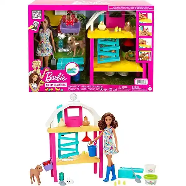 Barbie Juego Profesiones de Diversión en la Granja - HGY88
