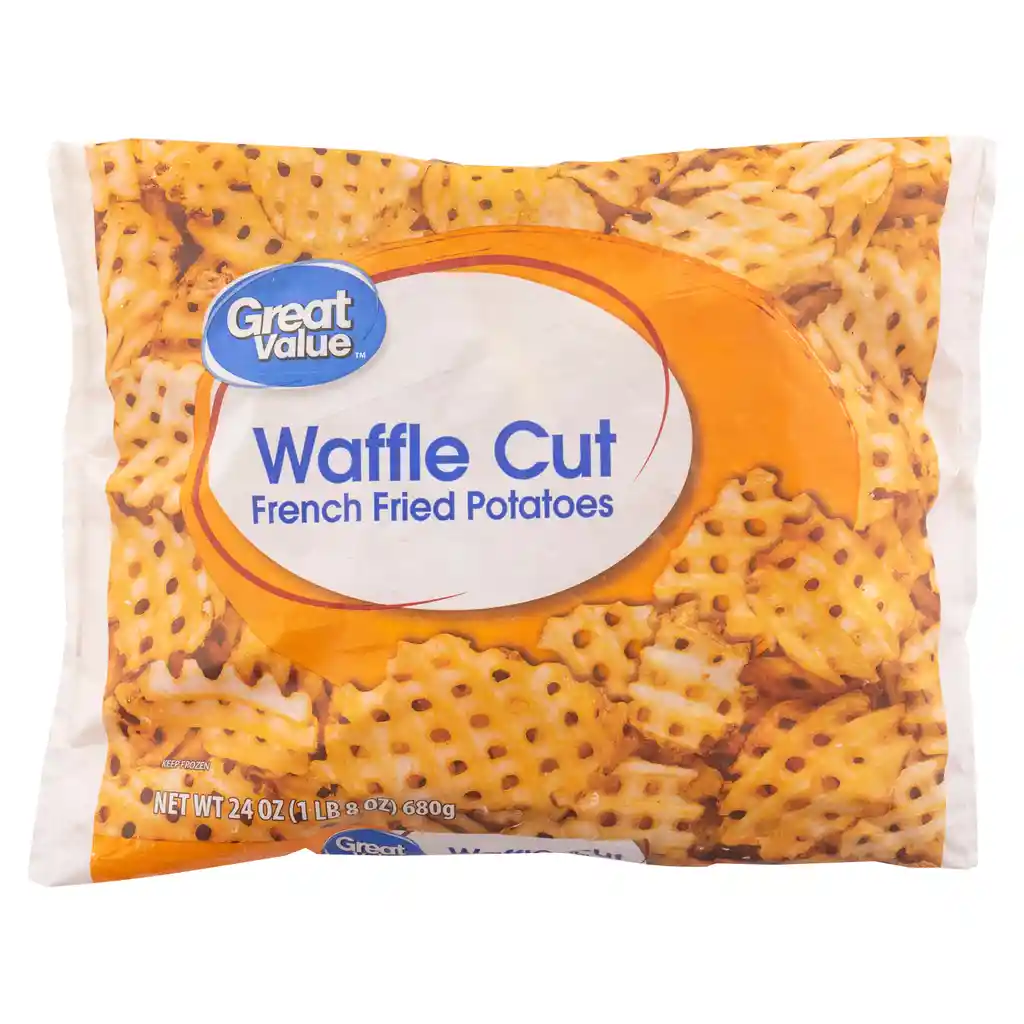 Great Value Papas Fritas Congeladas Waffle Cut