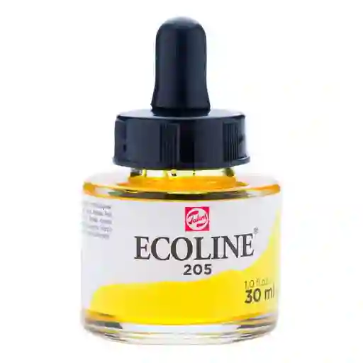 Talens Acuarela Líquida Ecoline Amarillo Limón 205