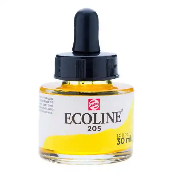 Talens Acuarela Líquida Ecoline Amarillo Limón 205