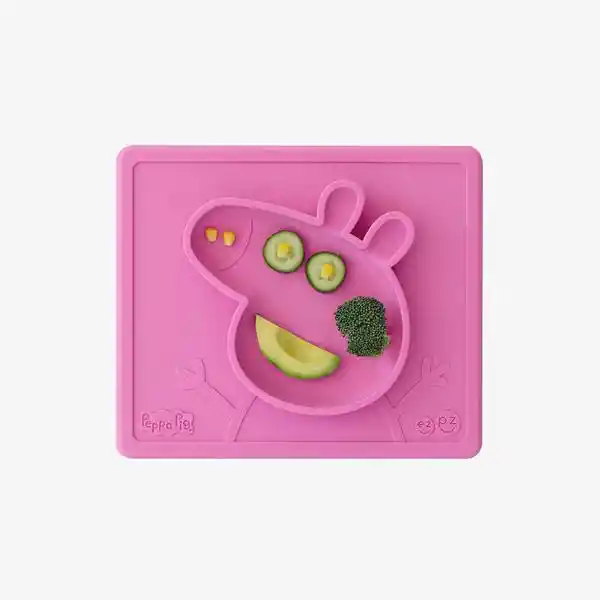 Individual + Plato Ezpz Peppa Pig